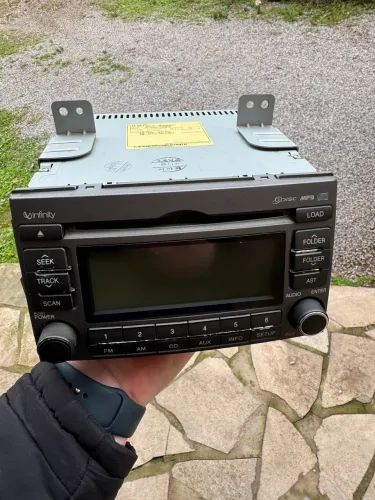 Rádio Original Hyundai Azera 2010 Infinity - Som Premium
