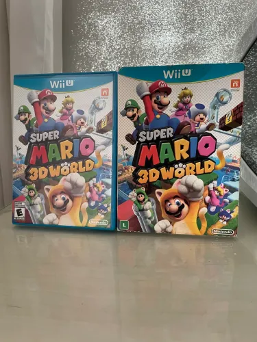 Super Mario 3D World Wii U - Completo - Luva PT-BR + Manual Original 