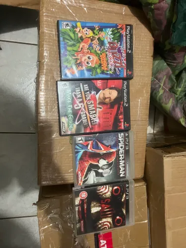 Saw, spiderman + 2 jogos ps2