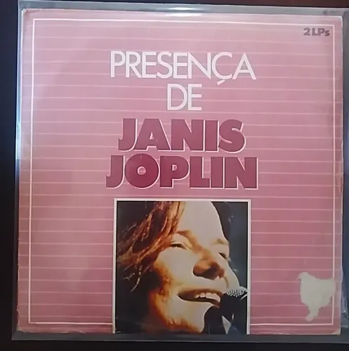 : Álbum Duplo LP Janis Joplin - Presença De Janis Joplin (1975) - Raridade CBS