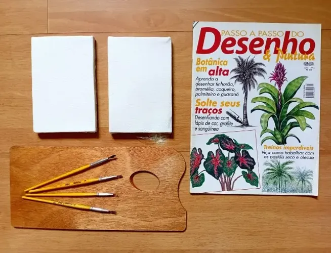 Kit para pintura e desenho