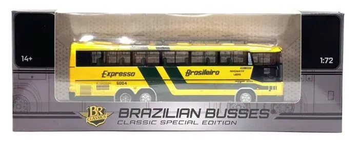 Miniatura Ônibus Diplomata 380 Brasileiro 1:72 Brclassics