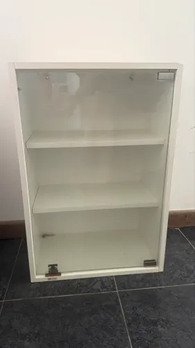 Vitrine Expositor Prateleira Porta Vidro 44x64x25 Cm
