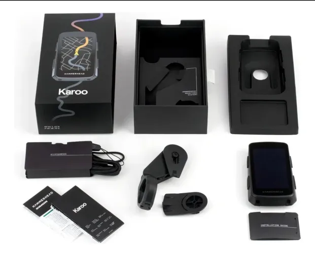 Ciclocomputador Hammerhead Karoo Gps Sram Axs Preto 