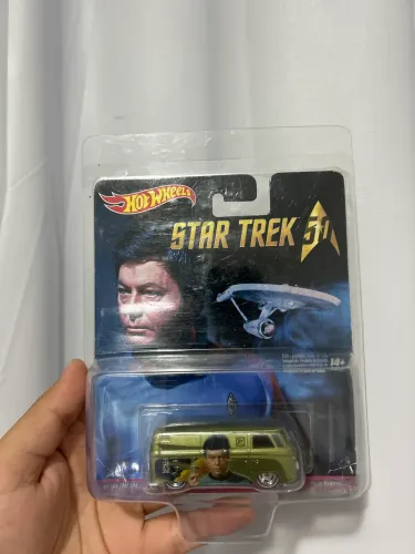 Hotwheels Volkswagen T1 Kombi Star Trek (blister rachado)