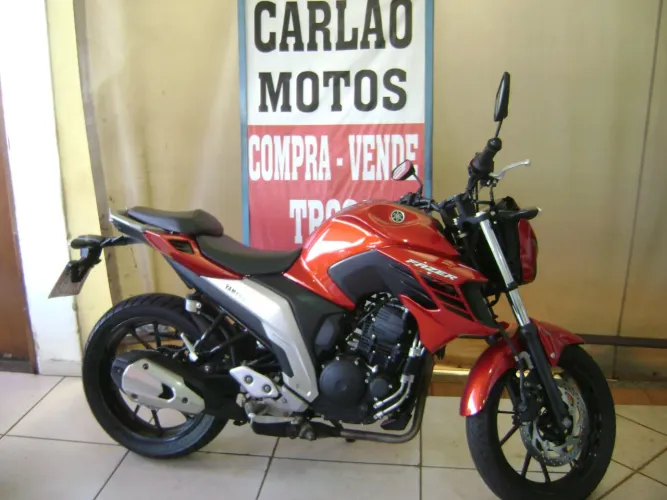 YAMAHA FZ25 FAZER ABS VERMELHO 2023