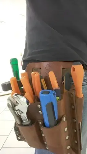 Klein Bolsa Ferramentas Eletricista Couro Garantia