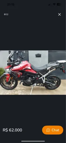 Tiger 900 bem cuidada