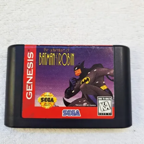 The Adventures of Batman e Robin Original Mega Drive Americano