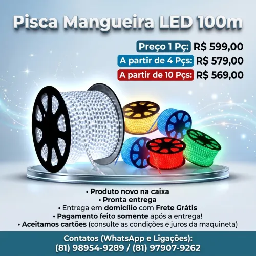 Mangueira de led 100m