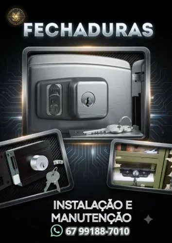 Manutenção em Fechadura Eletrônica Para Portão social