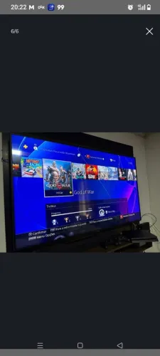 PS4 Slim 1Tb vai com 50 jogos e conta 