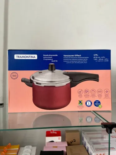 Panela de Pressão Tramontina Vancouver Effect Vermelha 4,5L an2