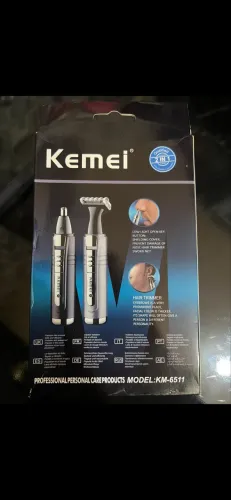 Máquina de barbear Kemei Lacrada pra vender hoje