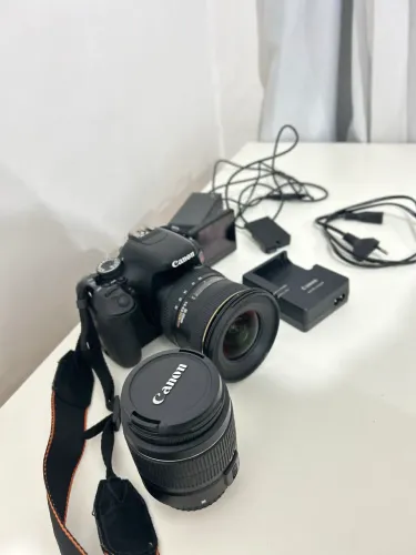 Canon T3i Revisada + 18-55 + Sigma 10-20 + Fonte para Vídeo