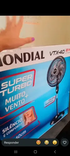 Ventilador Coluna MONDIAL 40cm 8 pás 