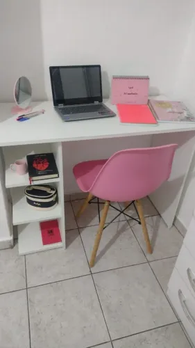escrivaninha/penteadeira branca