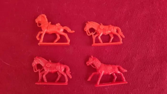 Lote de cavalos Forte Apache década de 2000