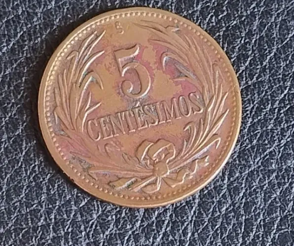 Moeda 5 Centésimos 1947 - Uruguai (Usado)