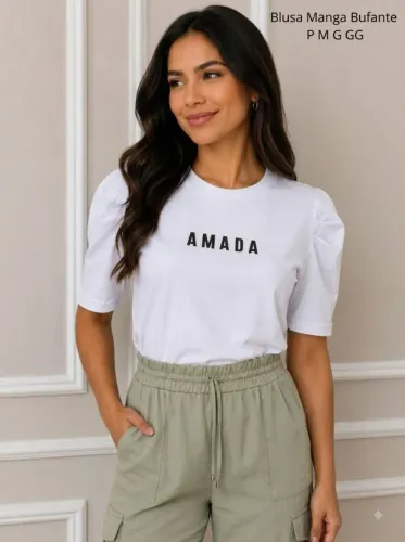 Blusa t-shirt cristã