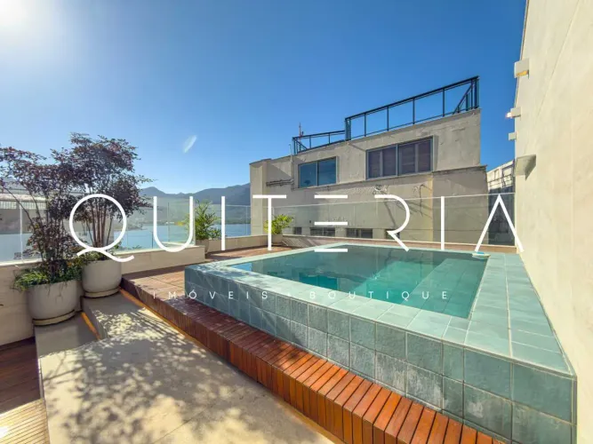 Cobertura à venda em Ipanema 5 suítes piscina e churrasqueira 3 vagas