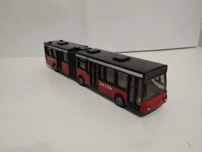 Miniaturas ônibus alemães siku ho articulado e trólebus