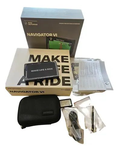 Gps Garmin Navigator Vl Bmw Motorrad Gs 1200 1250 1300 F 850 Preto Sim