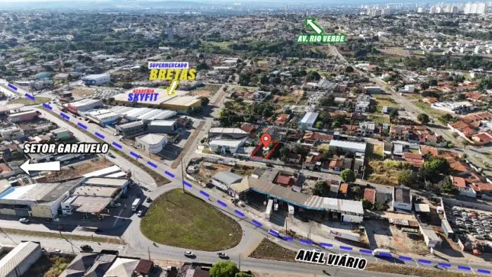 Lote de 523m² com Portão - Próx. Anel Viário e Garavelo
