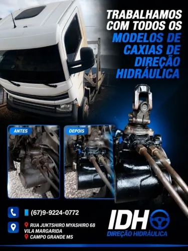 Direção hidráulica 