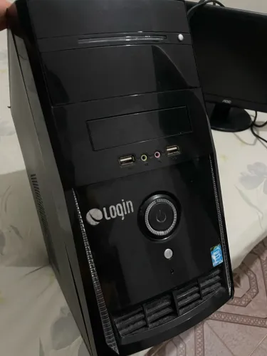 PEÇAS/ CPU Login L3100 - Intel Core i3 | 4GB RAM | HD 500GB