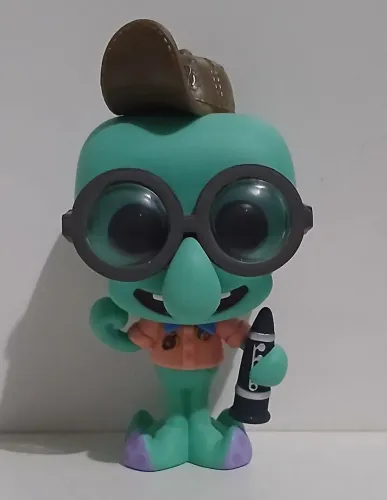 BONECO FUNKO POP ORIGINAL BOB ESPONJA LULA MOLUSCO CRIANÇA KID