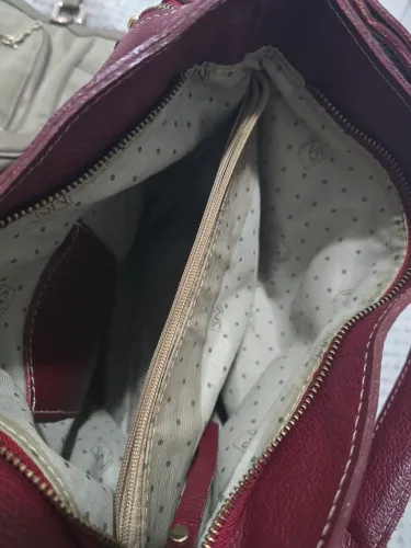Bolsa Couro Legitimo Media