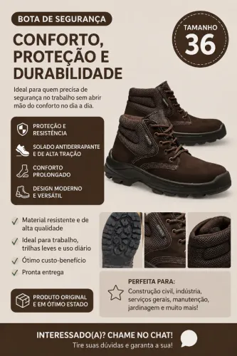 Bota Botina ? Nobuck Bracol