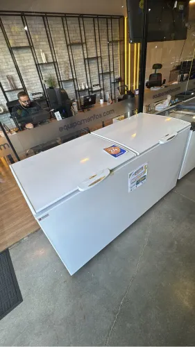 Conservador Horizontal 535L Br Dupla Ação 2 Portas Gelopar 220V