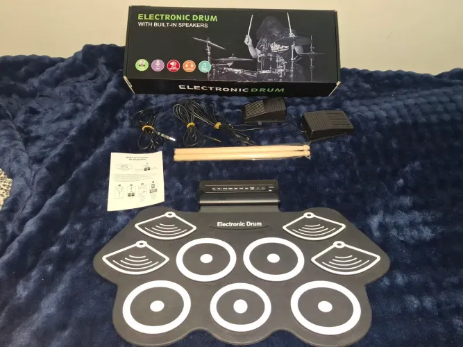 Bateria eletrônica portátil
