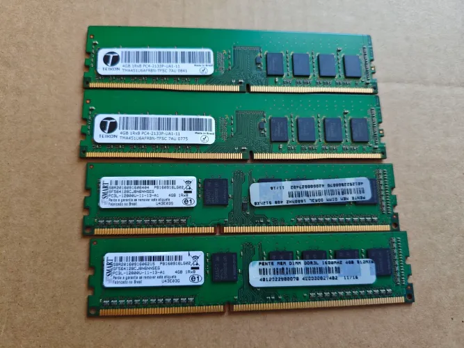 Memória ddr3 4 gb