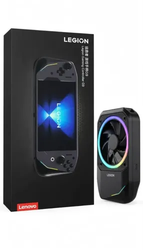 ENOVO LEGION G9 - CONTROLLER GAMER PREMIUM COM COOLER ? RARO NO BRASIL - NOVO NA CAIXA