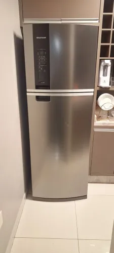 Geladeira Brastemp Frost Free 385 Litros Duplex Inox - BRM46MK