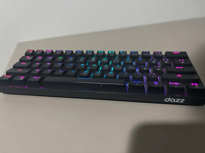 teclado dazz 60%