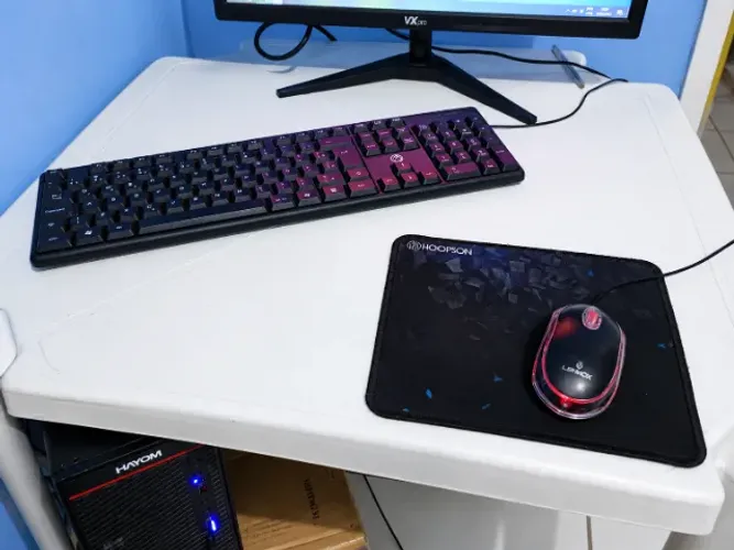 MOUSE, TCLADO E GABINETE GAMER