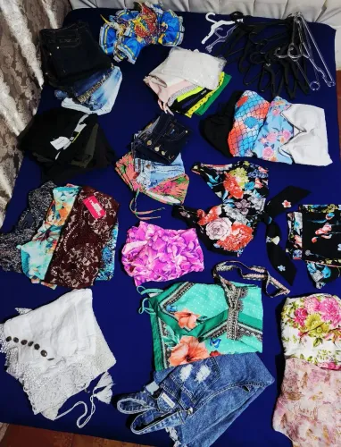 Lot completo de roupas de marcas, De 10$ a 13$ por peça, P/M 34/36/38