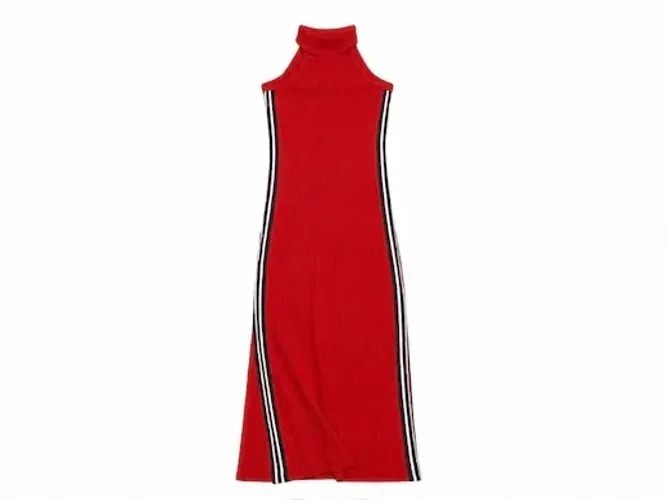 Vestido vermelho longo