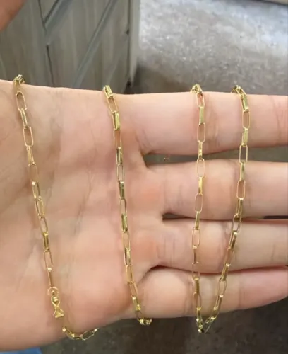 Corrente de ouro 18k legítimo 5,8 g