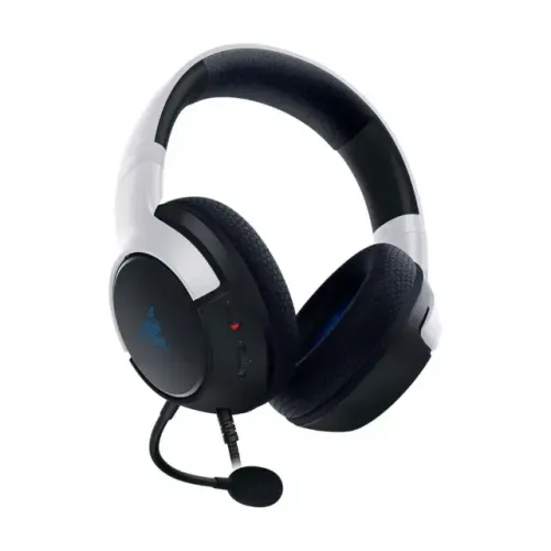 HEADSET GAMER RAZER KAIRA X PS5/PS4 BRANCO E PRETO (SEMINOVO)