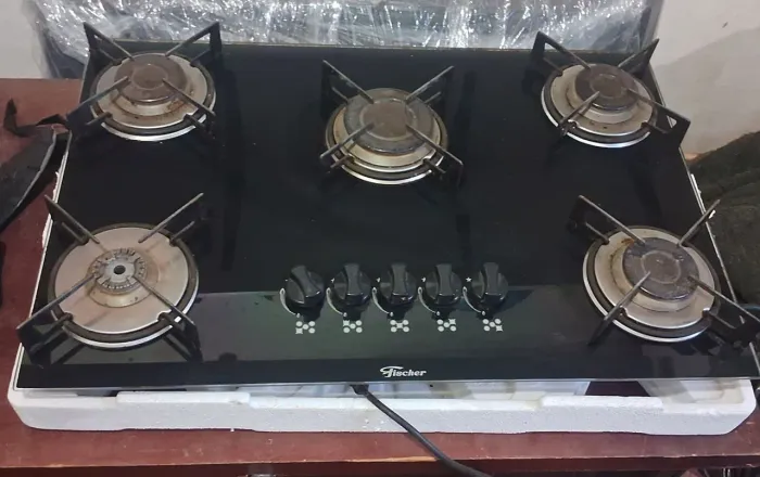 Fogão Cooktop 5 bocas Fischer