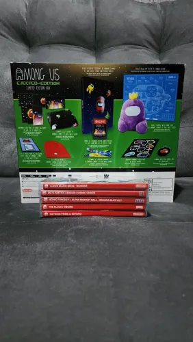 Pack com 6 jogos + 1 edição de colecionador amoung us Nintendo Switch