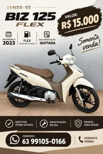 Biz 125 flex 2023