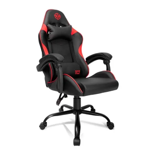 Cadeira gamer TGT Heron TC2, Preta e vermelha!