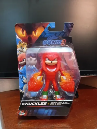 Boneco Knucles Sonic o Filme