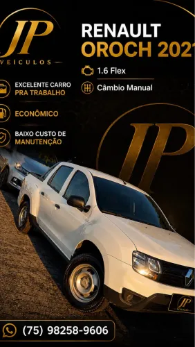Renault Duster Oroch Exp. 1.6 Hi-flex 16V Mec. 2021
